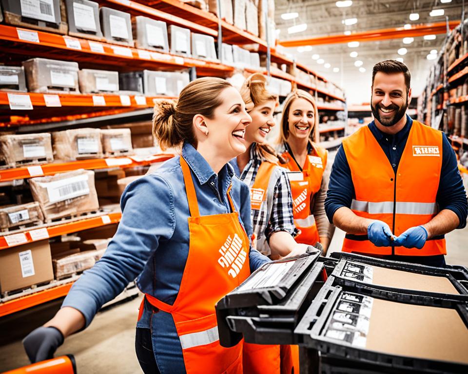 Diverse team at The Home Depot